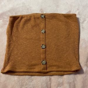 Tan Tilly’s Knit Tube Top